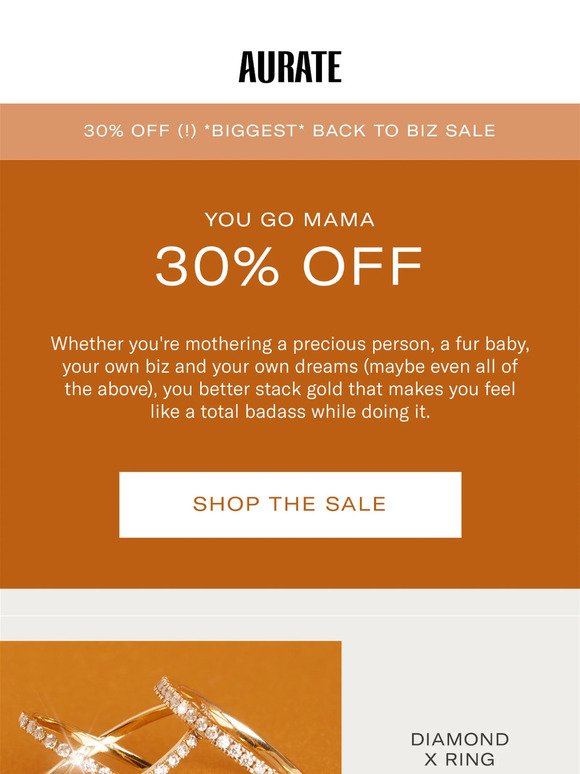 30% OFF (!) WORKING. PARENTS. DAY.