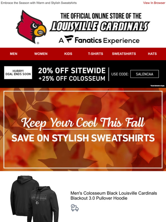 Men's Colosseum Heathered Charcoal Louisville Cardinals Smithers Polo