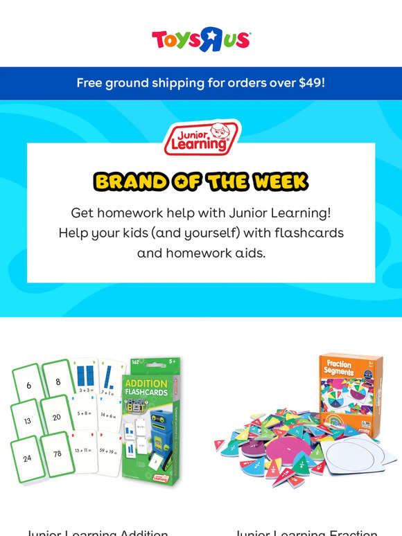 Toys R Us Help your kids with homework!! Milled
