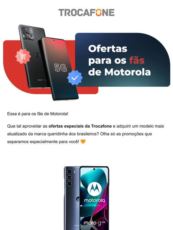Foi oferta de MOTOROLA que vocês pediram? 👀