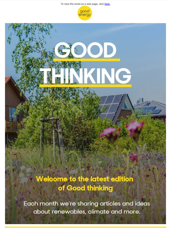 September's Good Thinking is here