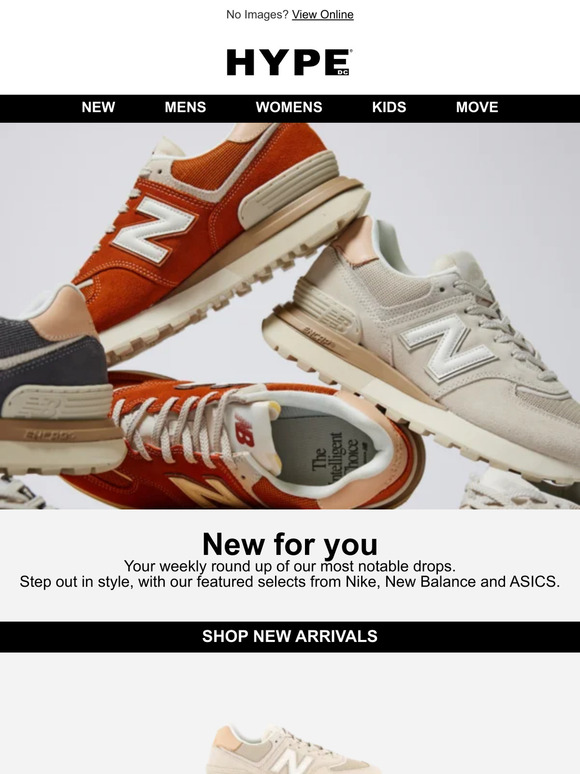 NEW IN: Nike, ASICS and New Balance