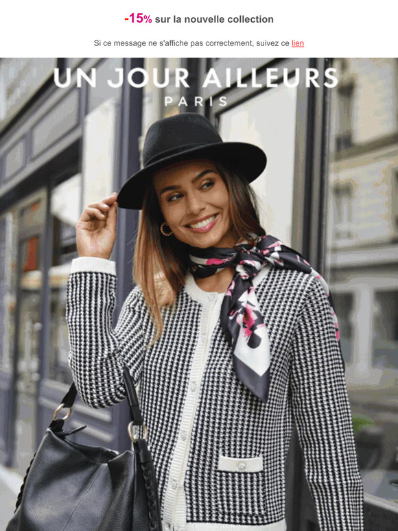 Un Jour Ailleurs Nouvelle collection printemps pleine de douceur