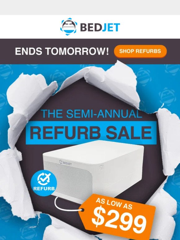 ENDS TOMORROW – Better sleep as low as $299