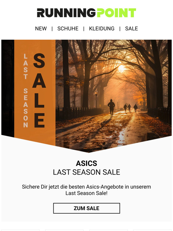 ASICS im Last Season Sale