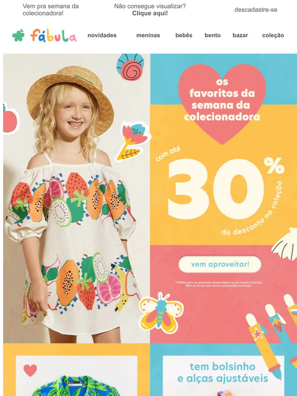 Os favoritos com até 30% 💖