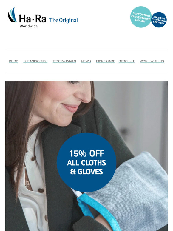 ⚡ 15% OFF all cloths + gloves ⚡