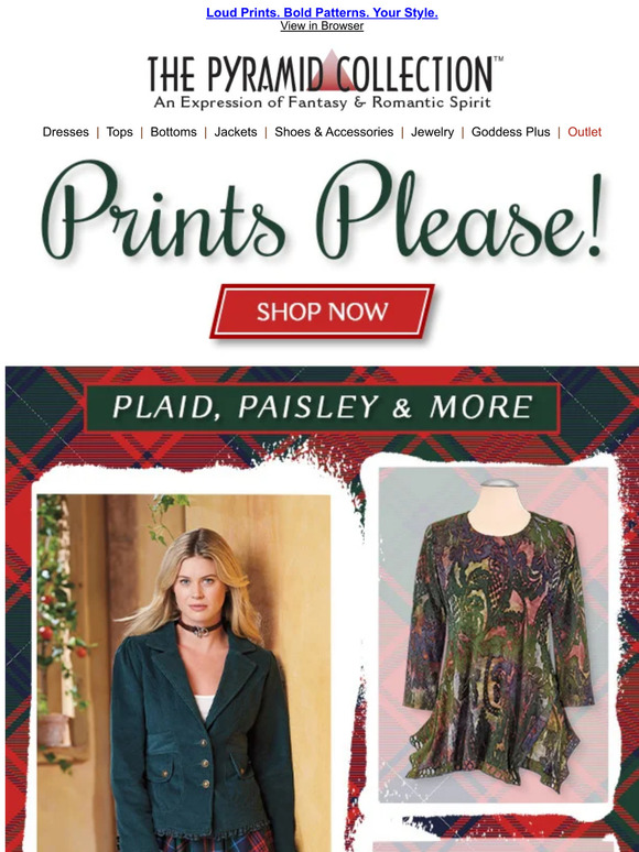 Fashion. Style. Prints. Our New Fall Clothing Collection!