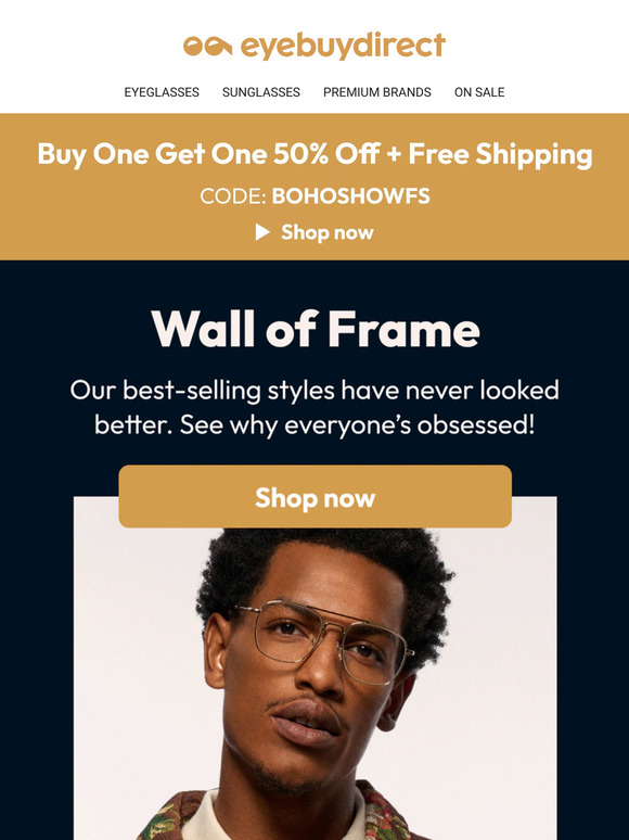 Get your new glasses now! Milled