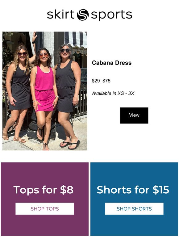 🌴$29 Cabana Dresses | Up to 80% off during the Warehouse Sale