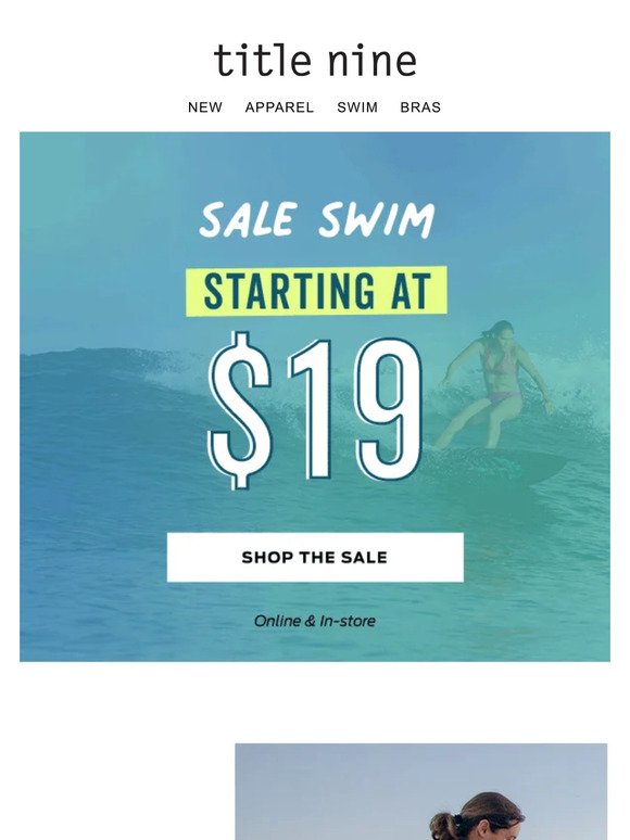 Best selling swim starting at $19 🏄‍♀️