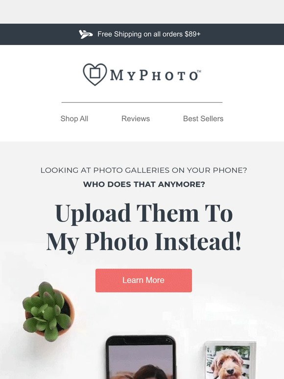 Say goodbye to digital clutter with MyPhoto.