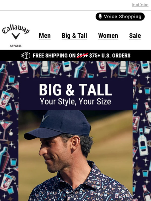 Callaway Apparel Email Newsletters Shop Sales, Discounts, and Coupon Codes