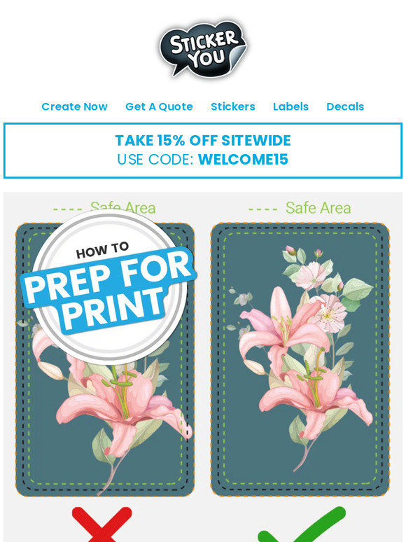 StickerYou: 5 Tips to get you prepped | Milled