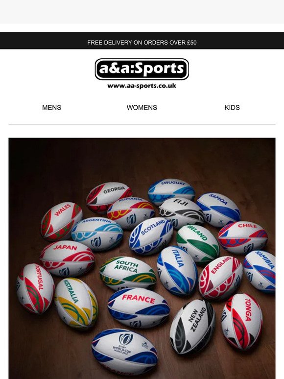 Rugby World Cup Nations Balls Now In 🏉