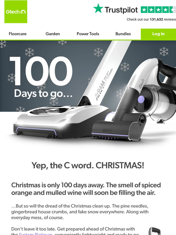 Only 100 days until Christmas