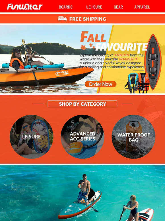 Fall Favourite:Funwater kayak Roamer 11’