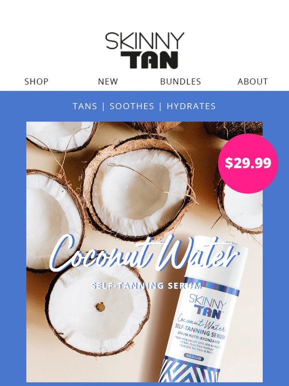 Coconut Water Serum: Your Most Fuss-Free Tan Ever