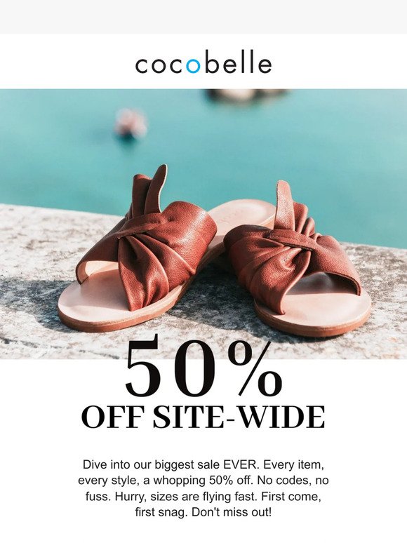 🔥 Cocobelle's Grand 50% Off Clearance!