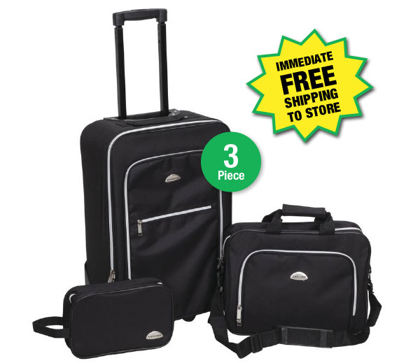 Menards: Hard Side Luggage 3 pc Set UNDER $100! | Milled