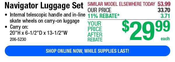 Navigator Luggage Set