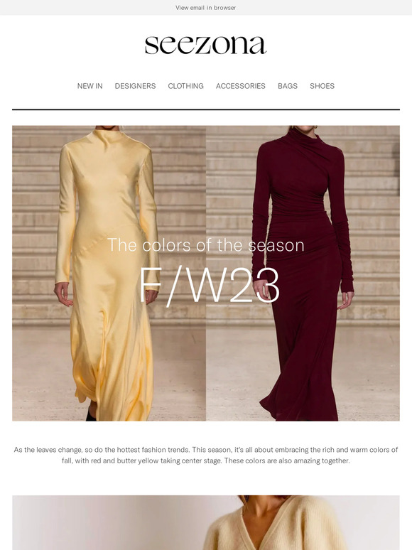 The colors every fashion guru will use this fall