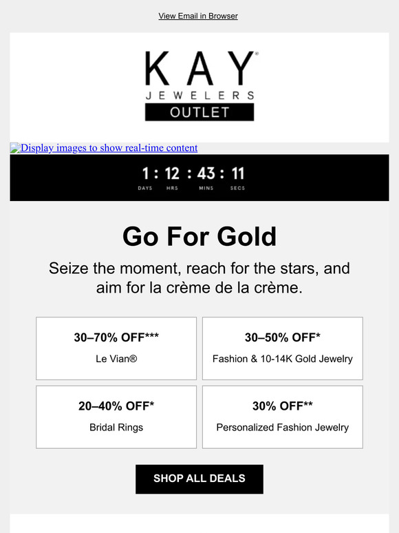 Kay jewelers outlet on sale coupon