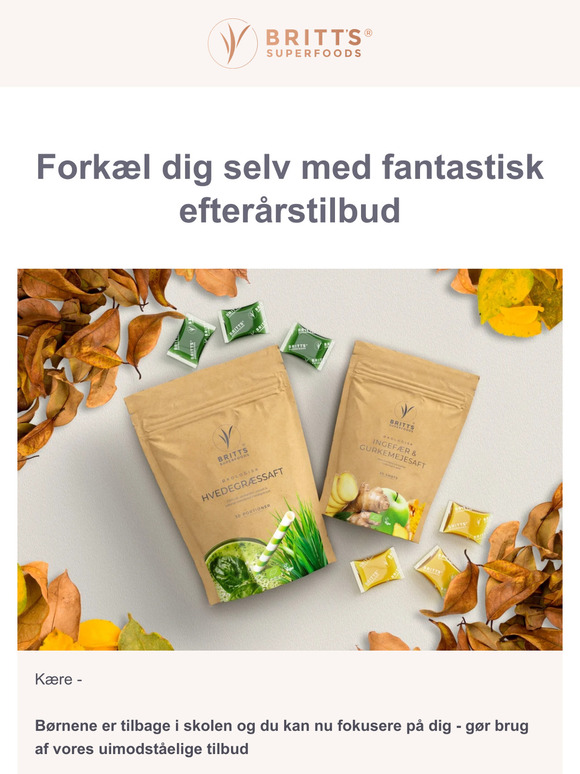 Plej Dig Selv med Fantastisk Efterårstilbud 🍁