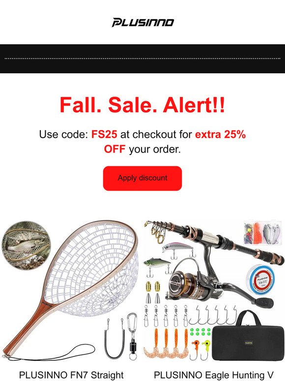 Plusinno E-Commerce Co., Ltd: Don't FALL behind this Sale🍂