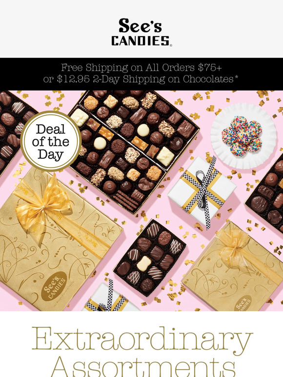 See's Candies, Two $25 Gift Cards