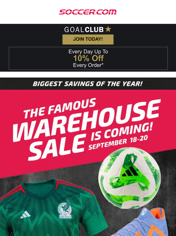 Discount Soccer Jersey: Clearance - Soccer Wearhouse