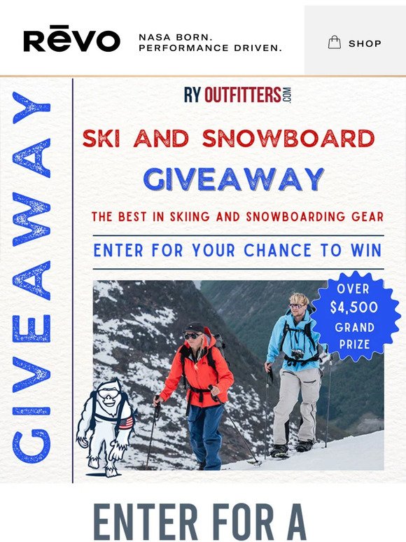 Ski and Snowboard Giveaway ⛷️🏂