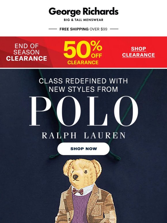 New From Polo Ralph Lauren!