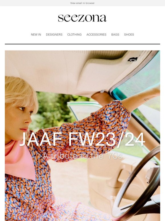 Just in: JAAF FW23/34 collection