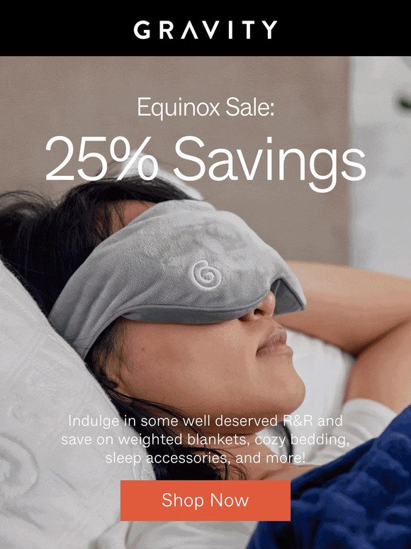 The Equinox Sale is happening now!