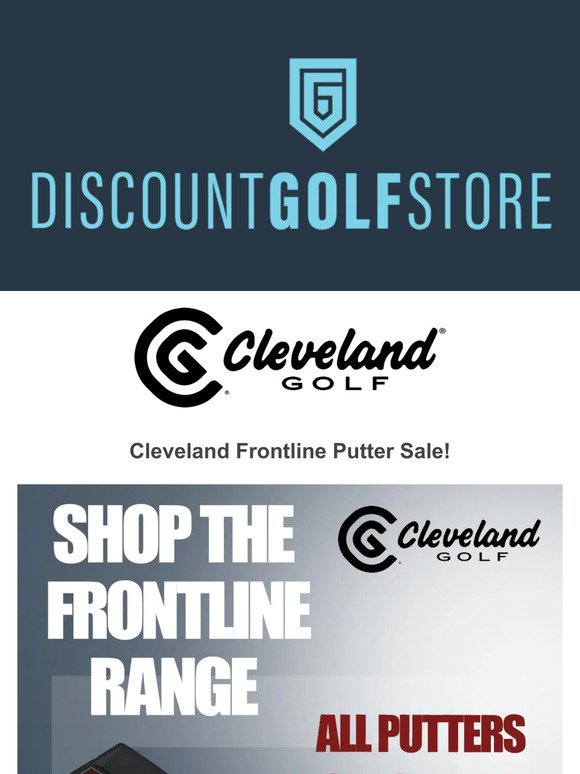 Cleveland Frontline Putter Sale!