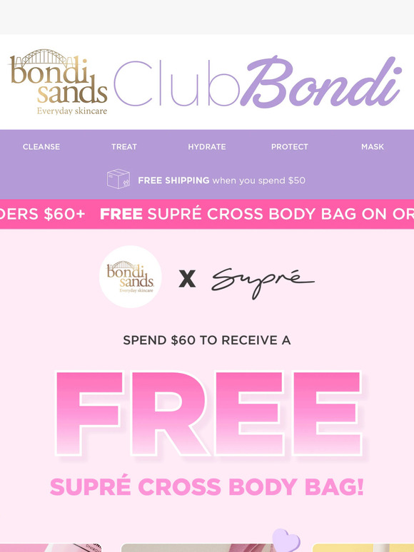 💗 Free Supre Bag, Just For You 💗