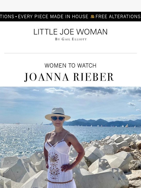 WOMEN TO WATCH: JOANNA RIEBER