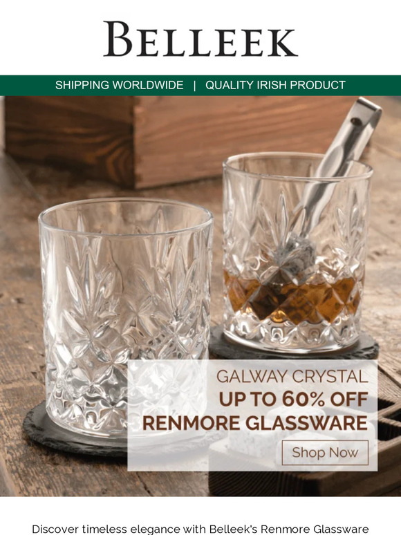 Stunning Renmore Glassware 🍷