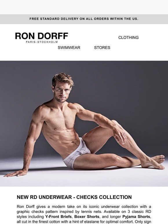 Ron Dorff: Meet Russell White, the new face of Ron Dorff
