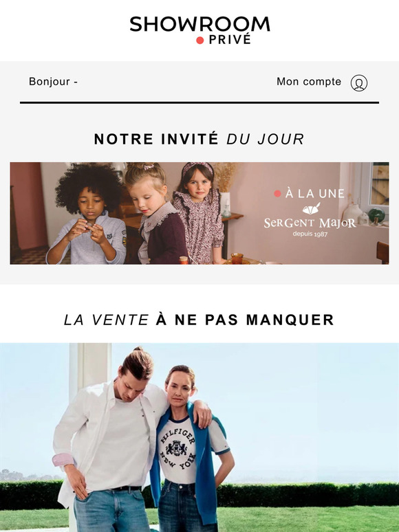 TOMMY HILFIGER, TARA JARMON, KICKERS et 31 nouvelles ventes : en ligne aujourd'hui
