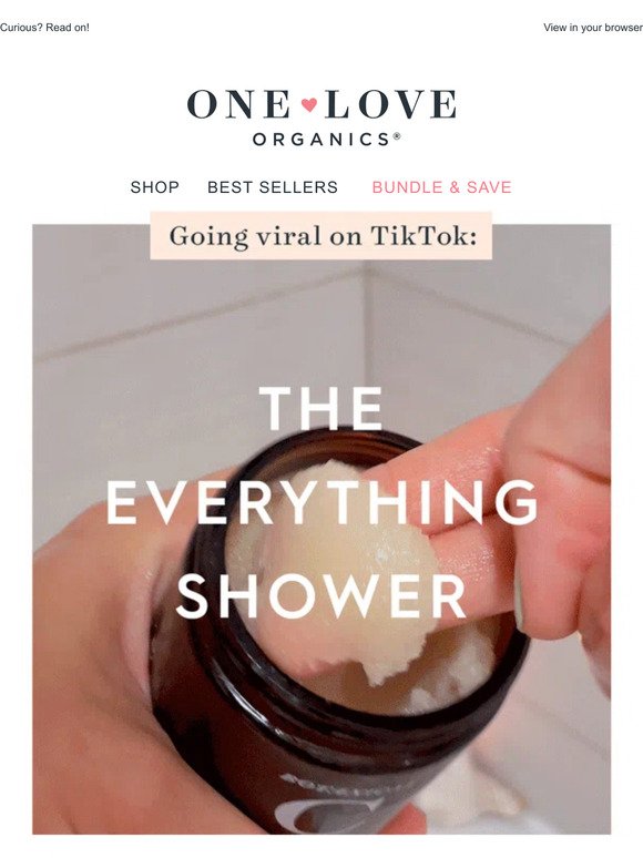 Our “Everything Shower” Routine