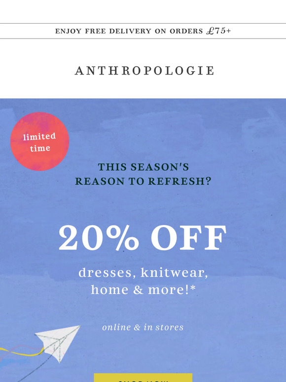 Sunday's serotonin boost: 20% OFF 🙌