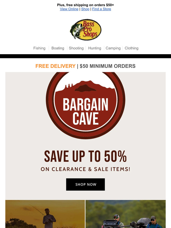 Hunt Down Savings In The Bargain Cave This Season!