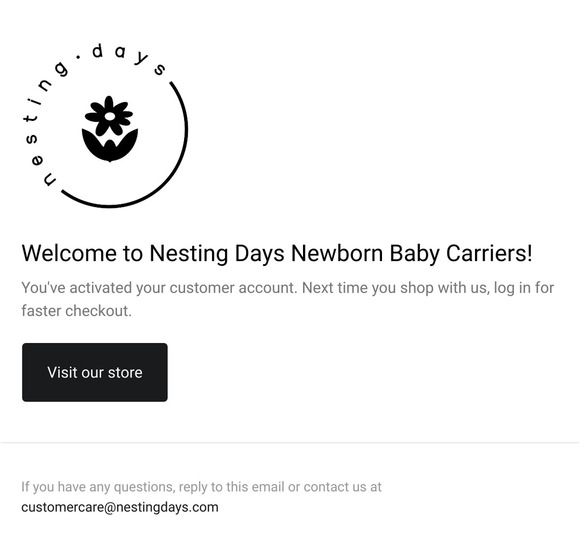 Nesting Days Newborn Baby Carriers