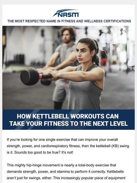 How Kettlebell Workouts Can Take Your Fitness to the Next Level.