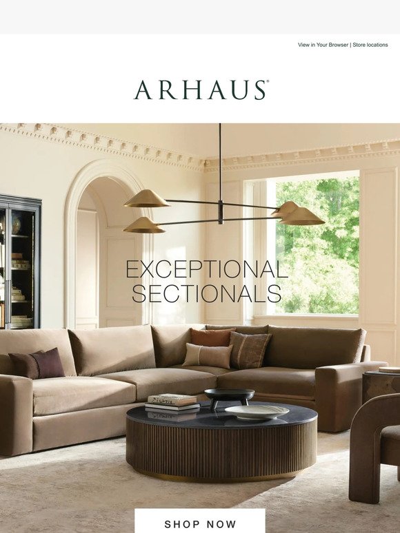 Your Perfect Sectional is Here