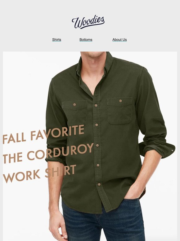 Limited Edition Corduroy Work Shirt