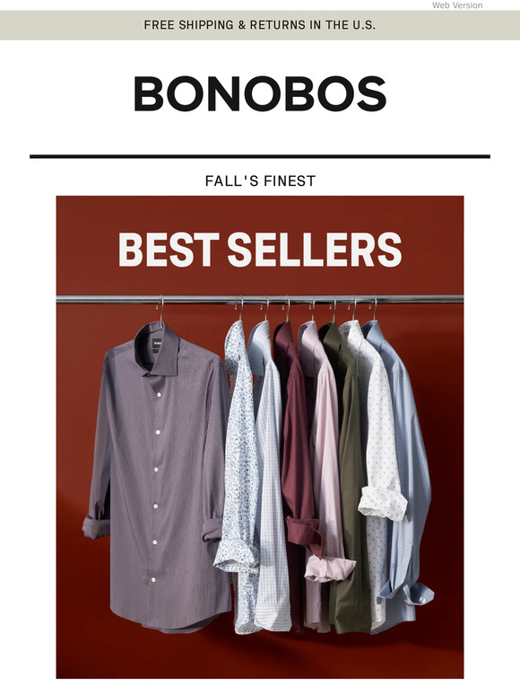 Bonobos Email Newsletters Shop Sales, Discounts, and Coupon Codes