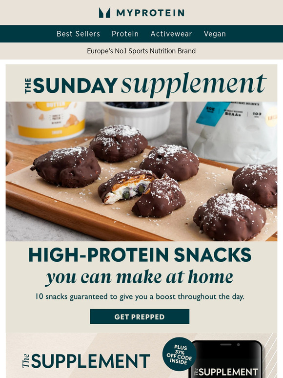 10 high-protein snacks you can make at home